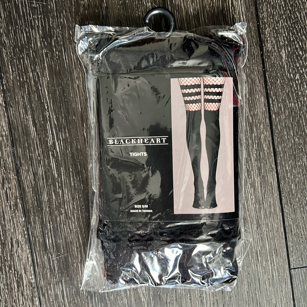 NWT Fishnet Thigh-High Tights